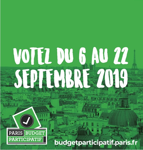 Budget participatif vote 2019